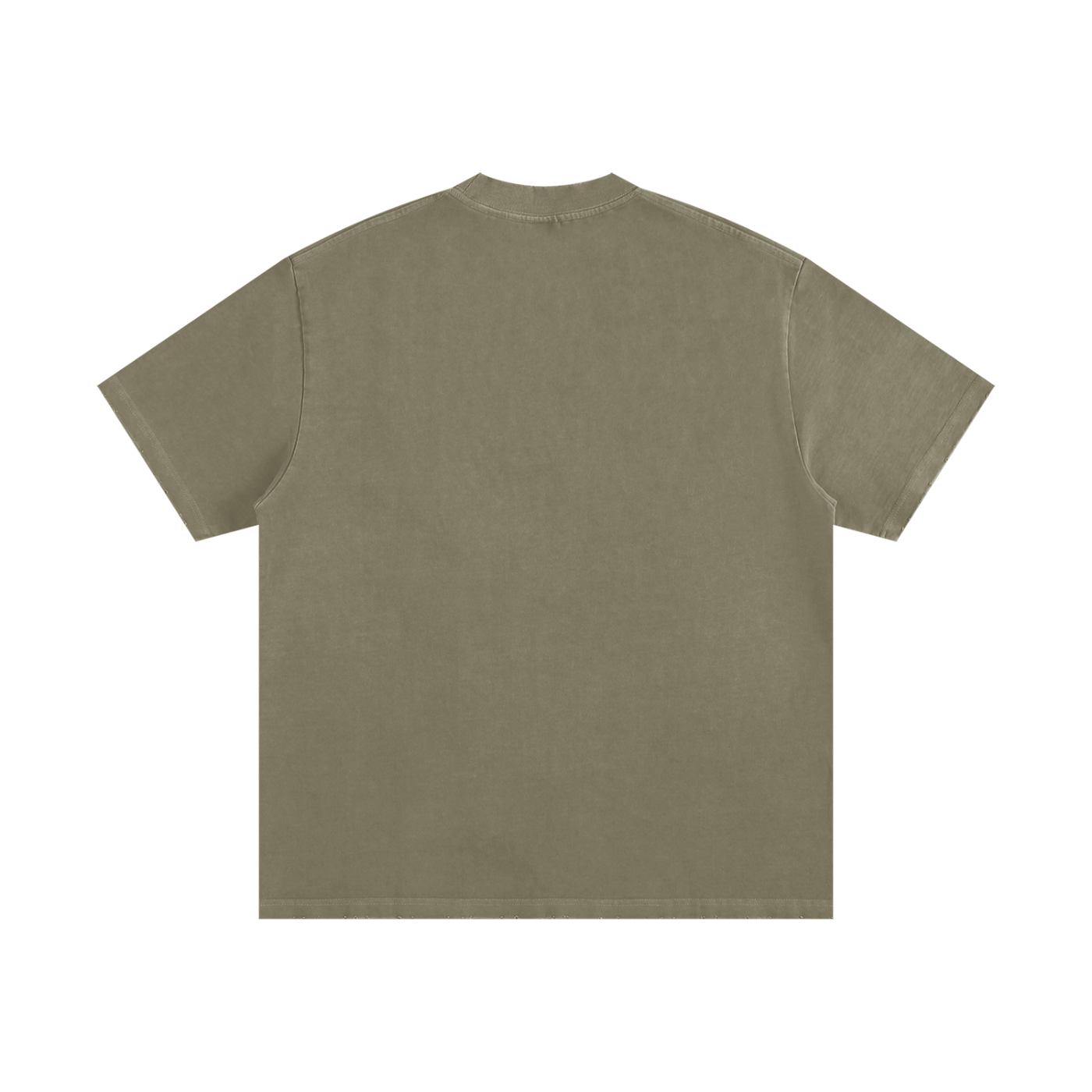 Acre Boyzz Vintage Frayed Tee – Sage Green