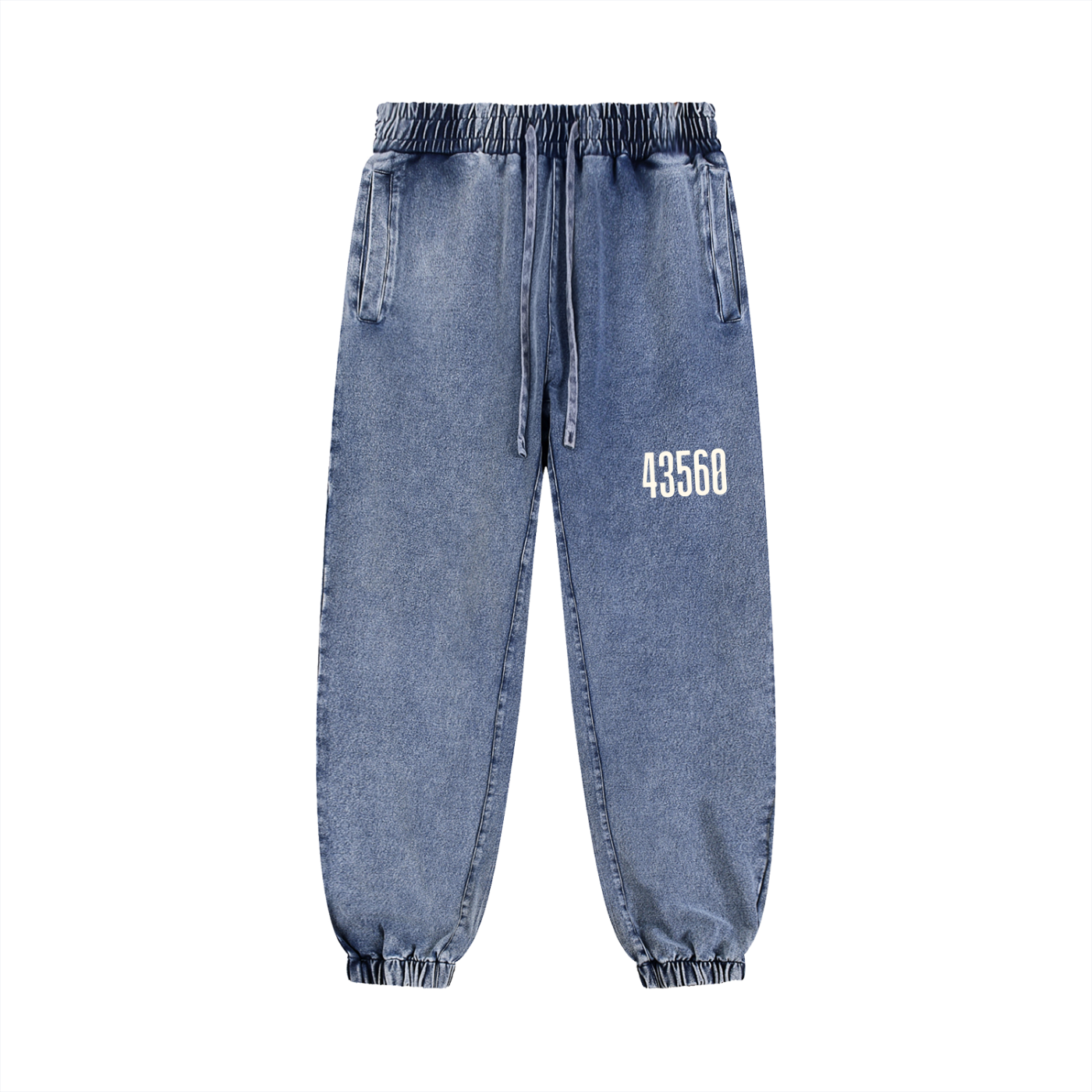 Acre Boyzz Snow-Wash Jogger Pants Ice Blue