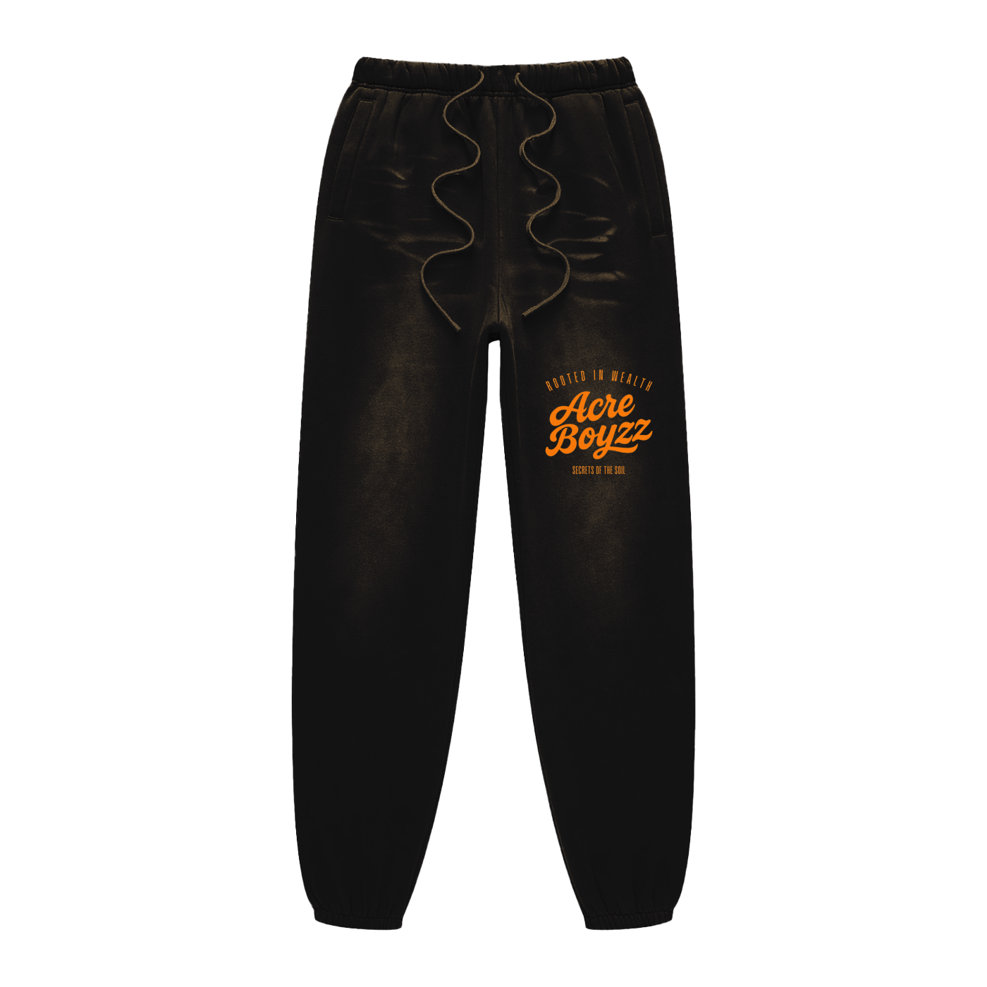 Acre Boyzz Sunfade Fleece Sweatpants – Onyx